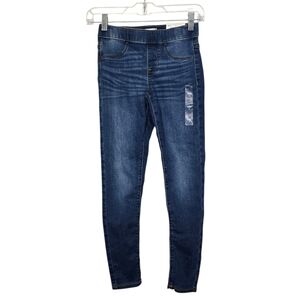 NWT So Ultimate Pull On Blue Jeggings 12